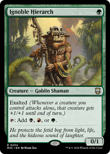 Ignoble Hierarch⁣ - Commander: Modern Horizons 3⁣ (Rare)⁣ [234]