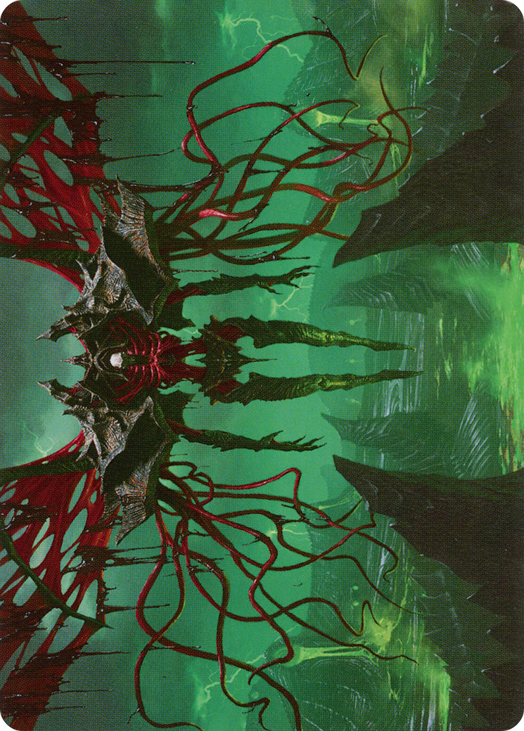Archfiend of the Dross // Archfiend of the Dross (AONE-018) - Phyrexia: All Will Be One Art Series (Borderless)