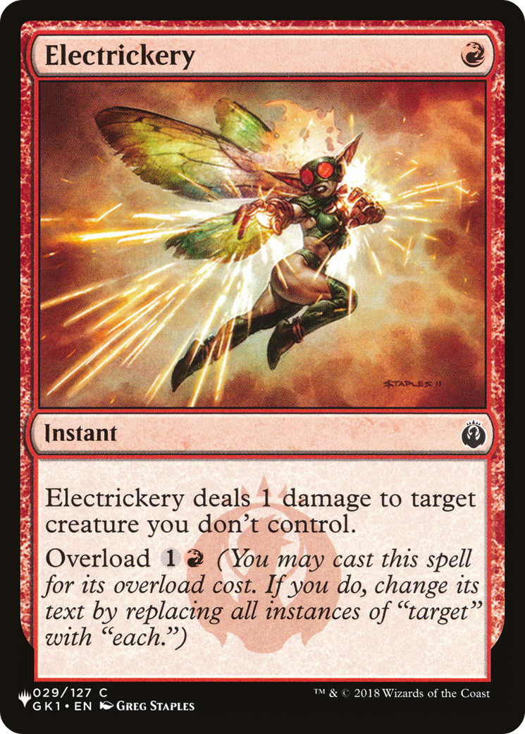 Electrickery (LIST-029/127) - The List