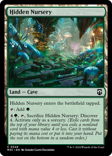 Hidden Nursery⁣ - Commander: Modern Horizons 3⁣ (Common)⁣ [349]