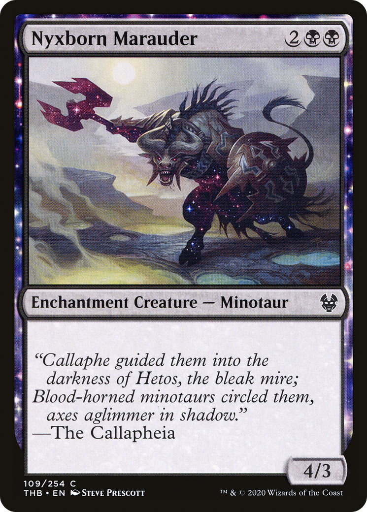 Nyxborn Marauder⁣ - Theros Beyond Death⁣ (Common)⁣ [109]