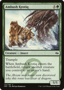 Ambush Krotiq (FRF-122) - Fate Reforged Foil