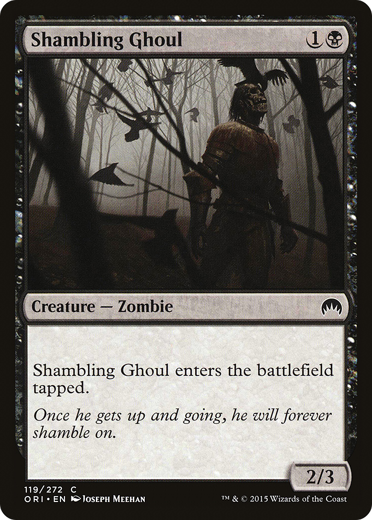 Shambling Ghoul (ORI-119) - Magic Origins Foil