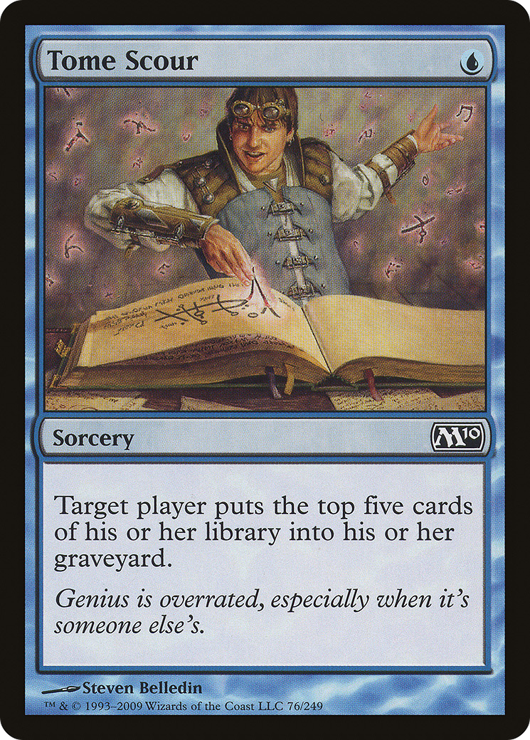 Tome Scour (M10-076) - Magic 2010 Foil