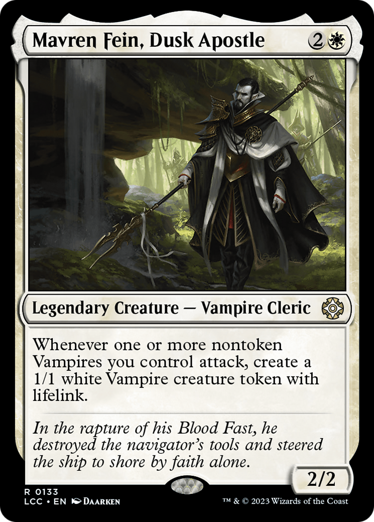 Mavren Fein, Dusk Apostle⁣ - Commander: The Lost Caverns of Ixalan⁣ (Rare)⁣ [133]