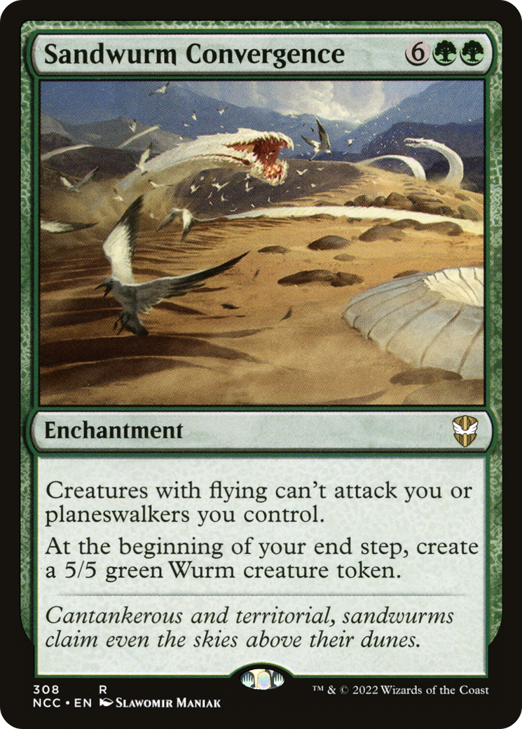 Sandwurm Convergence⁣ - Commander: Streets of New Capenna⁣ (Rare)⁣ [308]