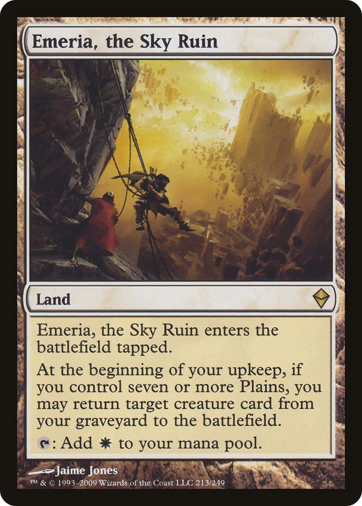 Emeria, the Sky Ruin (ZEN-213) - Zendikar