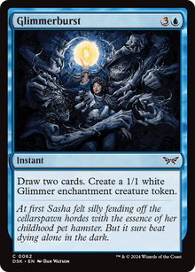 Glimmerburst⁣ - Duskmourn: House of Horror⁣ (Common)⁣ [62]