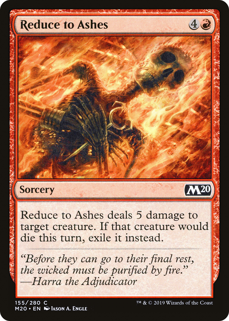 Reduce to Ashes⁣ - Core 2020⁣ (Common)⁣ [155]
