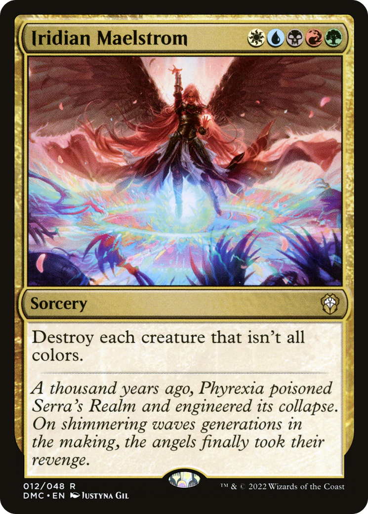 Iridian Maelstrom⁣ - Commander: Dominaria United⁣ (Rare)⁣ [12]