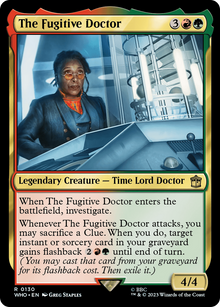 The Fugitive Doctor⁣ - Universes Beyond: Doctor Who⁣ (Rare)⁣ [130]
