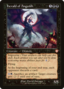 Herald of Anguish⁣ - Commander: The Brothers' War⁣ (Mythic)⁣ [108]
