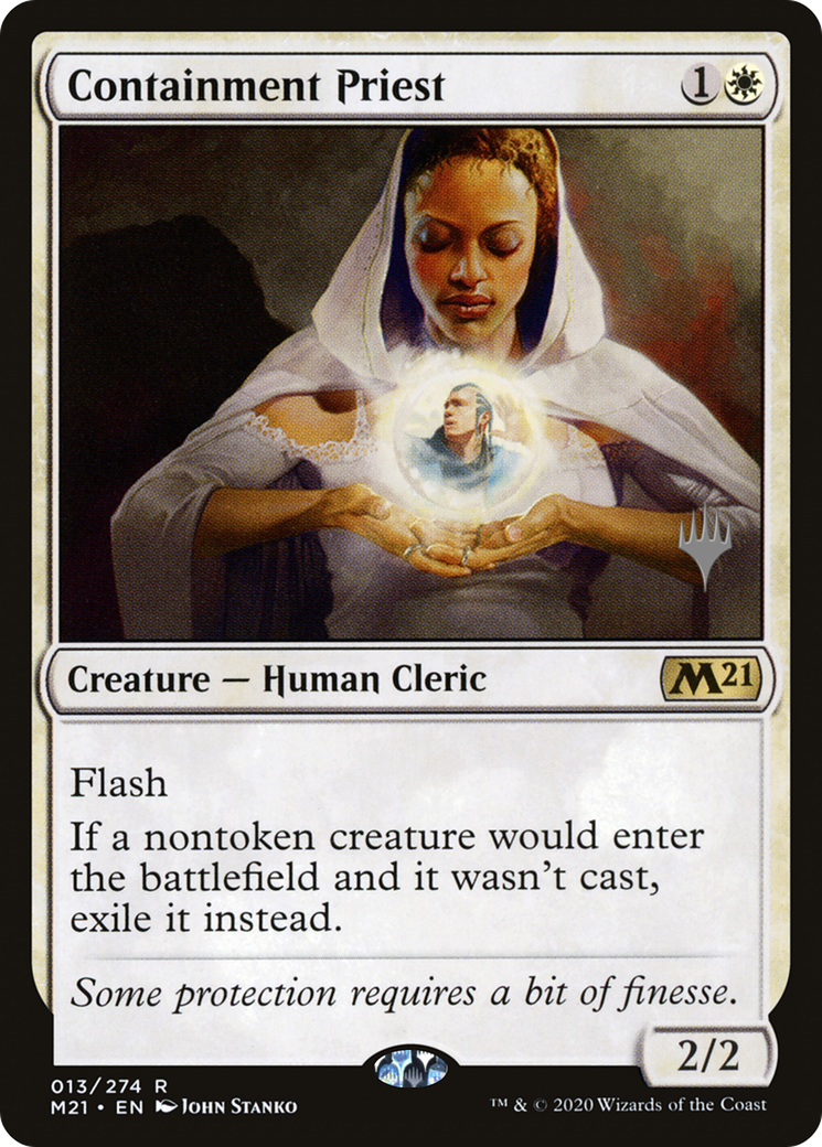 Containment Priest (PPM21-13P) - Core Set 2021 Promos