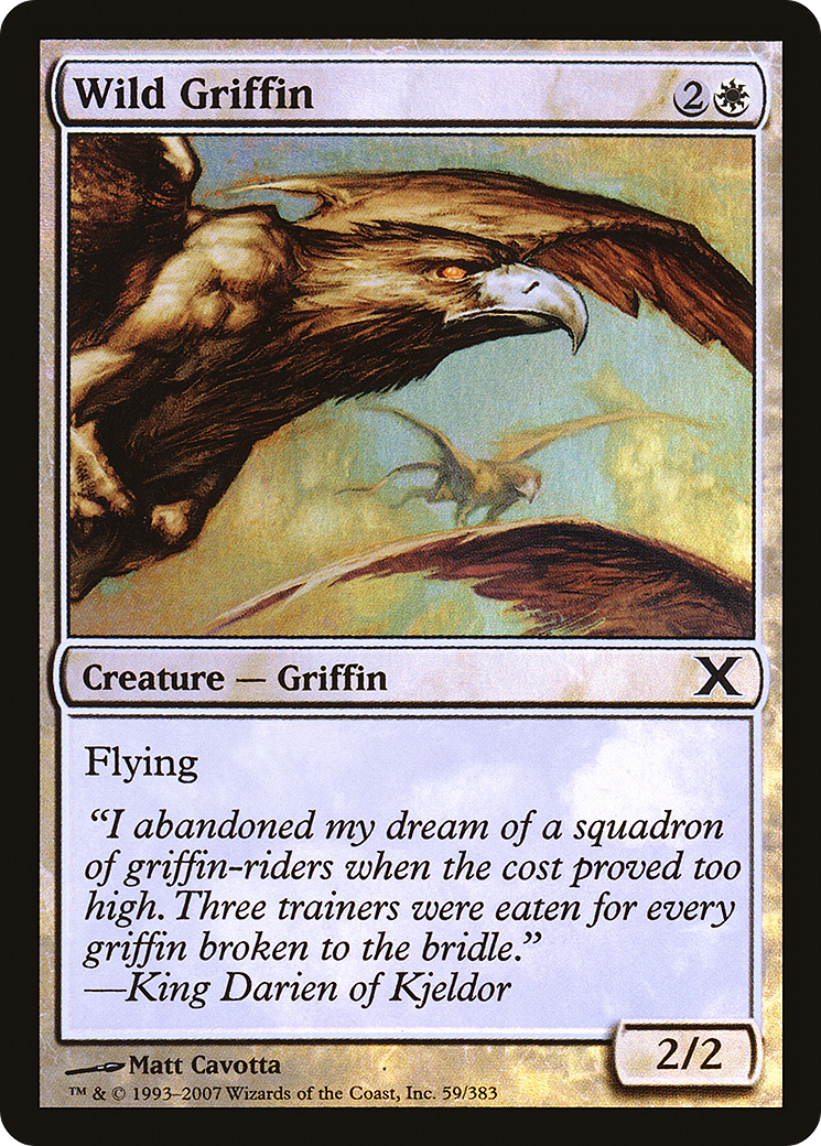 Wild Griffin (10E-59★) - Tenth Edition Foil