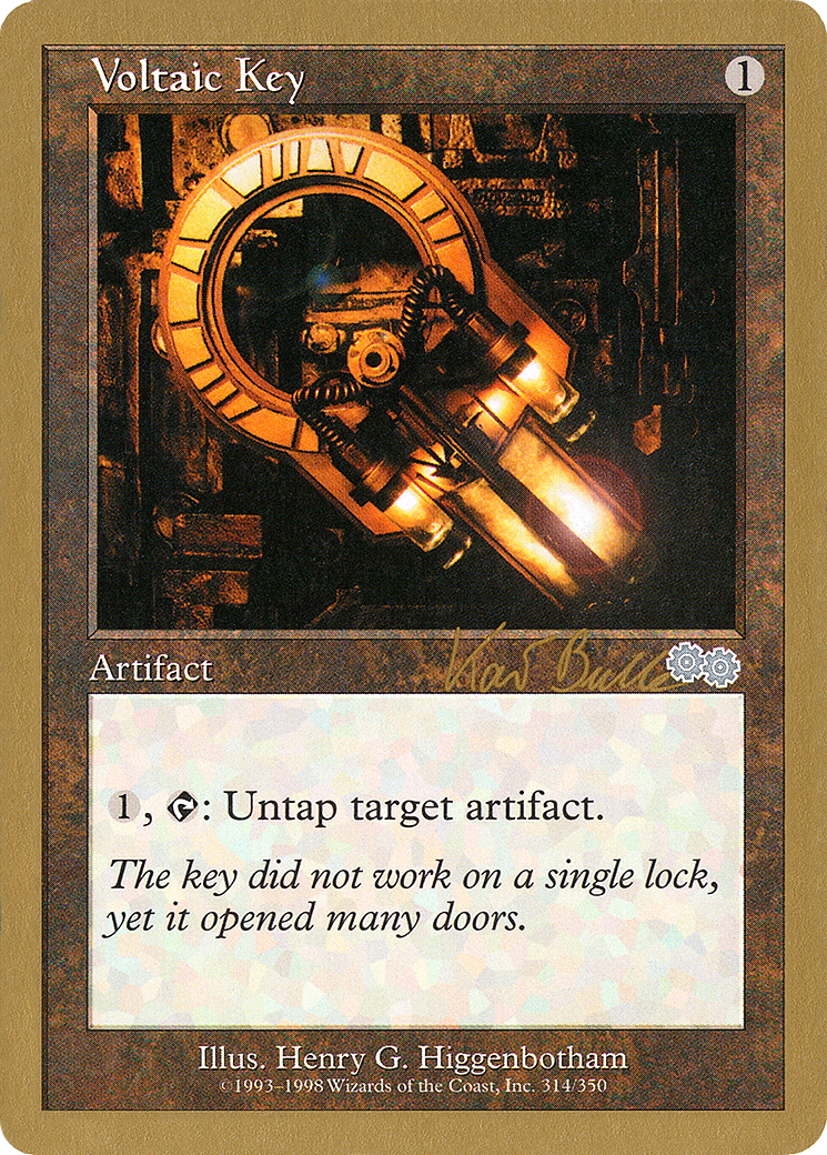 Voltaic Key - 1999 Kai Budde (USG) (WCD-KB314) - World Championship Decks 1999