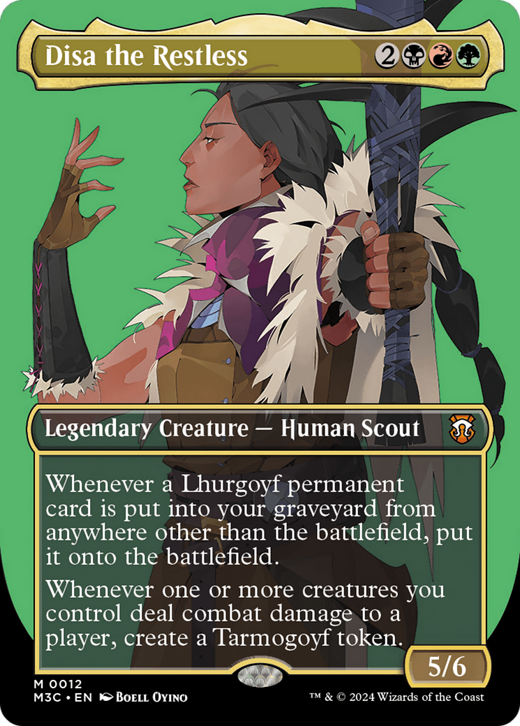 Disa the Restless (V.1)⁣ - Commander: Modern Horizons 3: Extras⁣ (Mythic)⁣ [12]