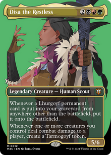 Disa the Restless (V.1)⁣ - Commander: Modern Horizons 3: Extras⁣ (Mythic)⁣ [12]