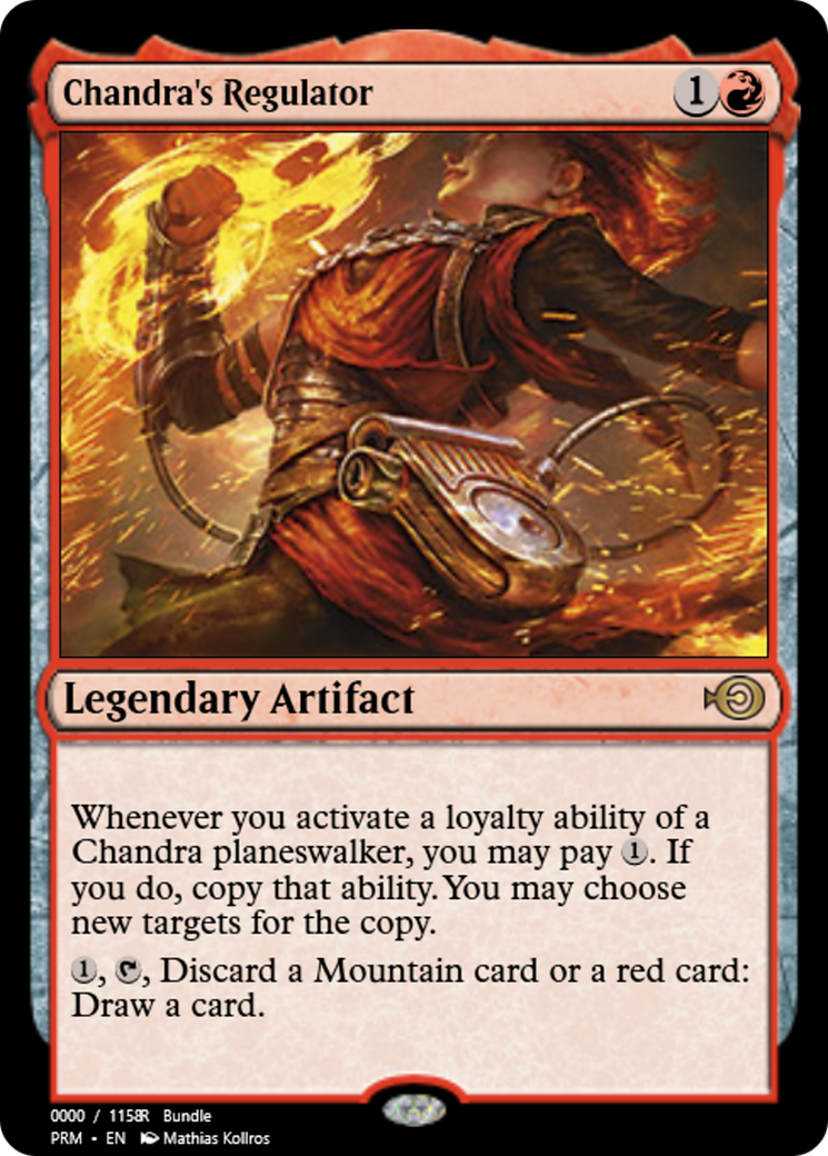 Chandra's Regulator (PRM-73636) - Magic Online Promos Foil