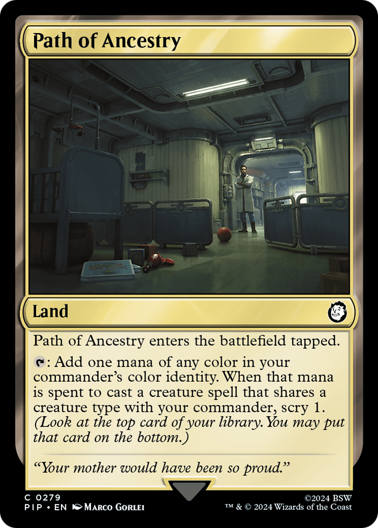 Path of Ancestry⁣ - Universes Beyond: Fallout⁣ (Common)⁣ [279]