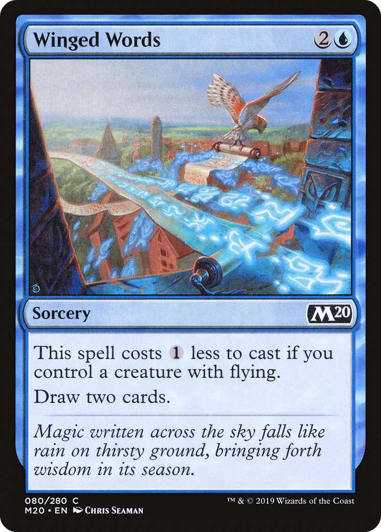 Winged Words⁣ - Core 2020⁣ (Common)⁣ [80]