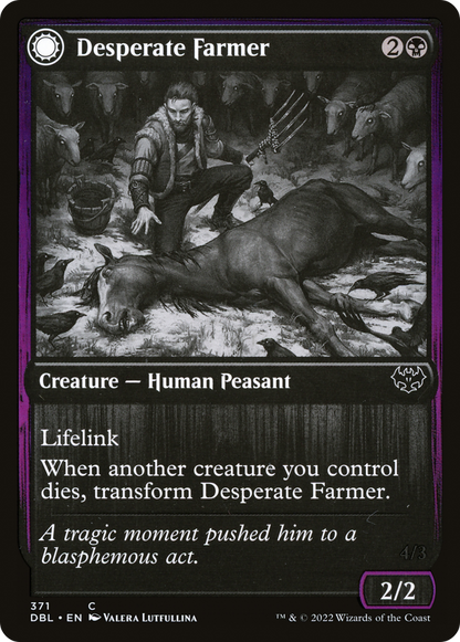 Desperate Farmer (DBL-371) - Innistrad: Double Feature: (Double Faced Transform)