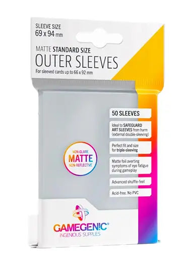 just sleeves standard card game Inner Sleeves (100 ct.)| Shop4Ducks its ideal for high card Gamegenic Just Sleeves - Standard