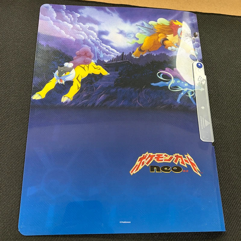 Japanese Pokemon: Neo File 3 Back