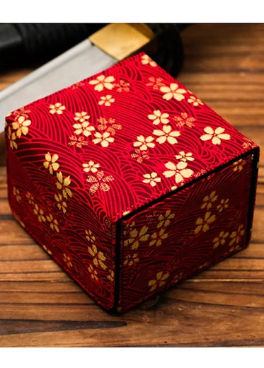 Kakapopo TCG: Deckimono Geisha Deck Box Blood Blossom