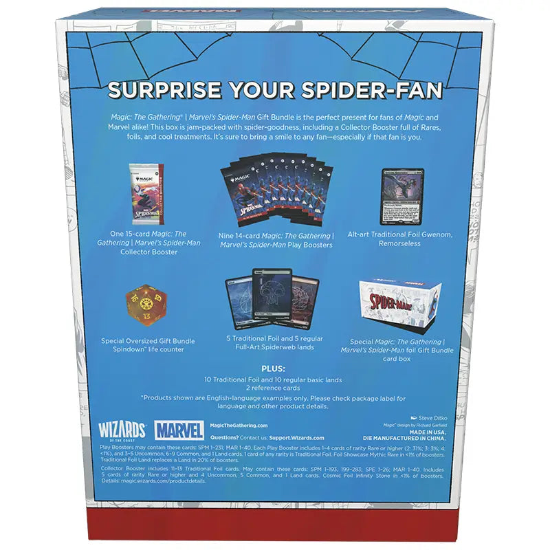 MTG: Marvel's Spider Man - Gift Bundle Back