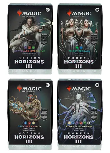 MTG: Modern Horizons 3 - Commander Decks Set of 4