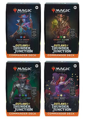 MTG: Outlaws of Thunder Junction - Commander Decks Set of 4