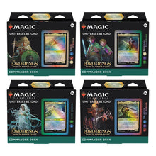 MTG Universes Beyond: Lord Of The Rings: Tales of Middle Earth - Commander Deck - Set of 4