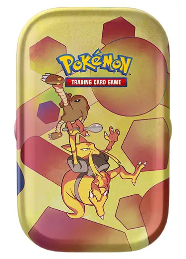 Pokemon TCG: Scarlet & Violet 151 - EMPTY Mini Tin + Coin Kadabra