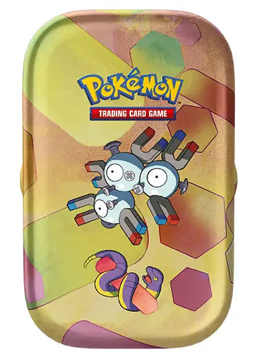 Pokemon TCG: Scarlet & Violet 151 - EMPTY Mini Tin + Coin Magneton