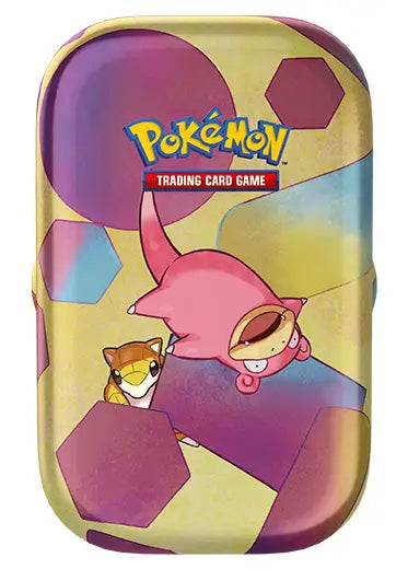 Pokemon TCG: Scarlet & Violet 151 - EMPTY Mini Tin + Coin Slowpoke