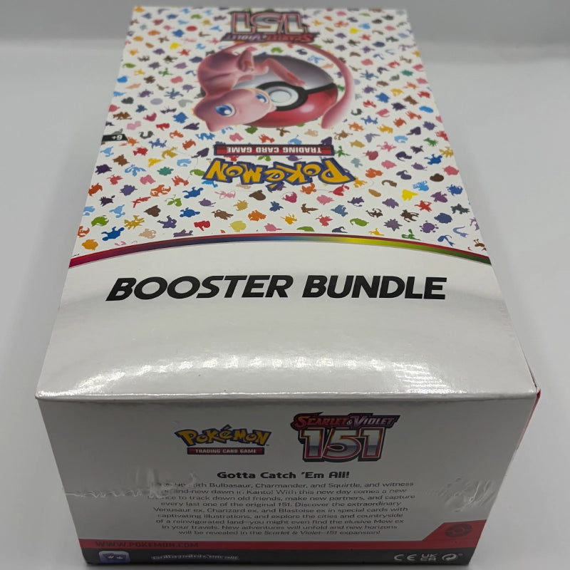 Pokemon TCG: 151 - Booster Bundle Display (10) Back