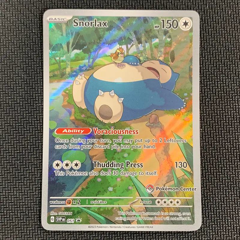 Pokemon TCG: 151 - Snorlax SVP051 Pokemon Center Promo