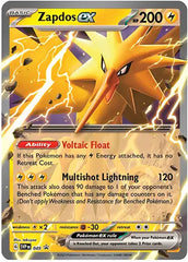 Pokemon TCG: Scarlet & Violet 151 - Zapdos EX Promo Card
