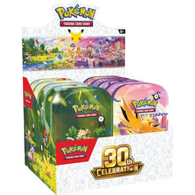 Pokemon TCG: 30th Celebration - Mini Tin Display