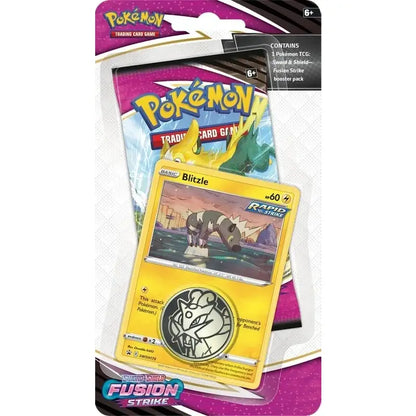 Pokemon TCG: Fusion Strike - 1-Pack Blister Blitzle/Tepig