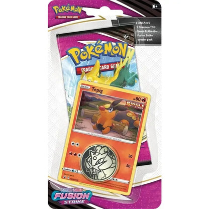 Pokemon TCG: Fusion Strike - 1-Pack Blister Blitzle/Tepig