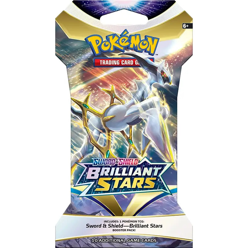 Pokemon TCG: Brilliant Stars - Sleeved Booster Pack Arceus