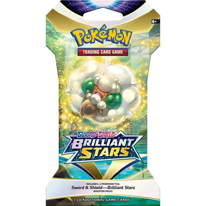 Pokemon TCG: Brilliant Stars - Sleeved Booster Pack Whimsicott