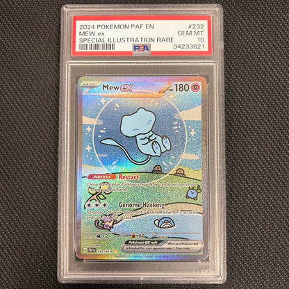 Pokemon TCG: Mew Ex 232/091 - Paldean Fates - PSA 10