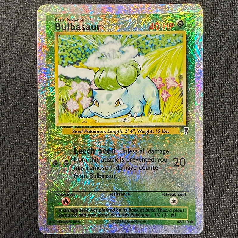 Pokemon TCG: Bulbasaur 68/110 Reverse Holo - Legendary Collection - LP