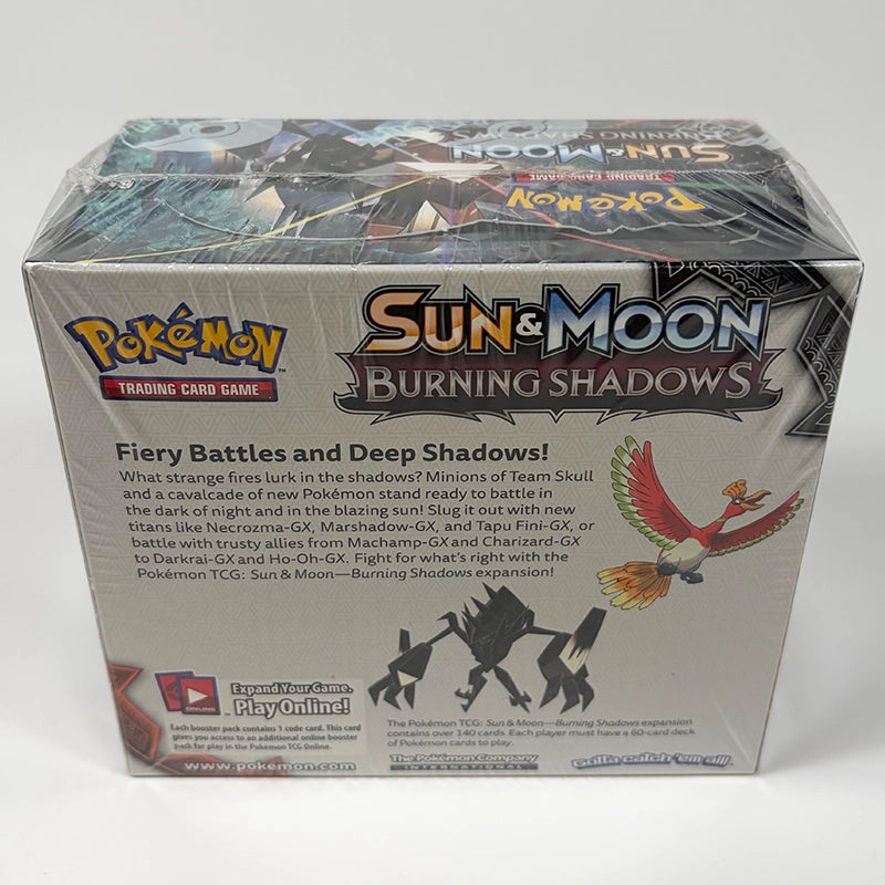 Pokemon TCG: Burning Shadows - Booster Box Back