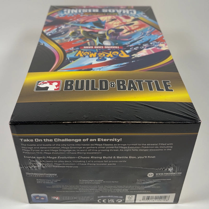 Pokemon TCG: Chaos Rising - Build & Battle Box Display (10 Boxes) Back