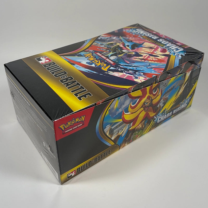Pokemon TCG: Chaos Rising - Build & Battle Box Display (10 Boxes) Corners