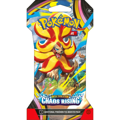 Pokemon TCG: Chaos Rising ME04 - Sleeved Booster Pack Pyroar