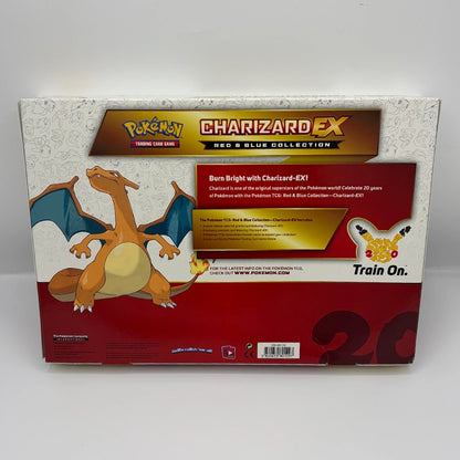 Pokemon TCG: Charizard EX Red & Blue Collection back